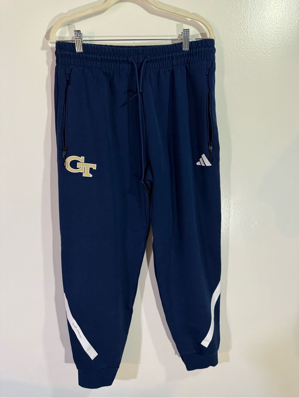 Adidas Georgia Tech Navy GT Athletic Joggers